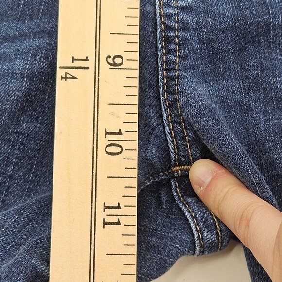Madewell 10" High Riser Skinny Skinny Jeans Dark Wash Women’s Size 28 Denim - Picture 6 of 9
